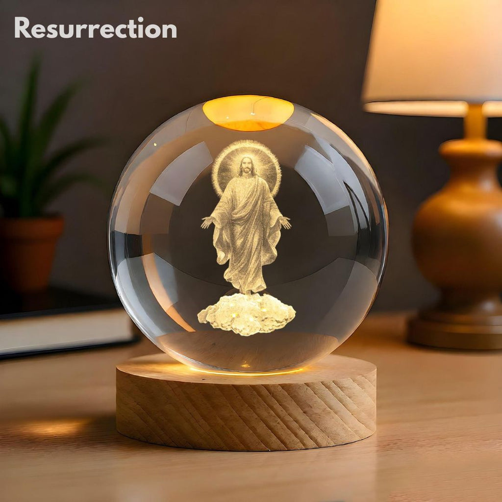 MercyLume™  3D Holy Crystal Orb