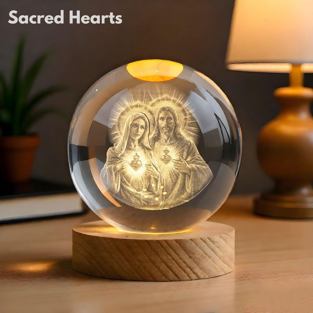 MercyLume™  3D Holy Crystal Orb