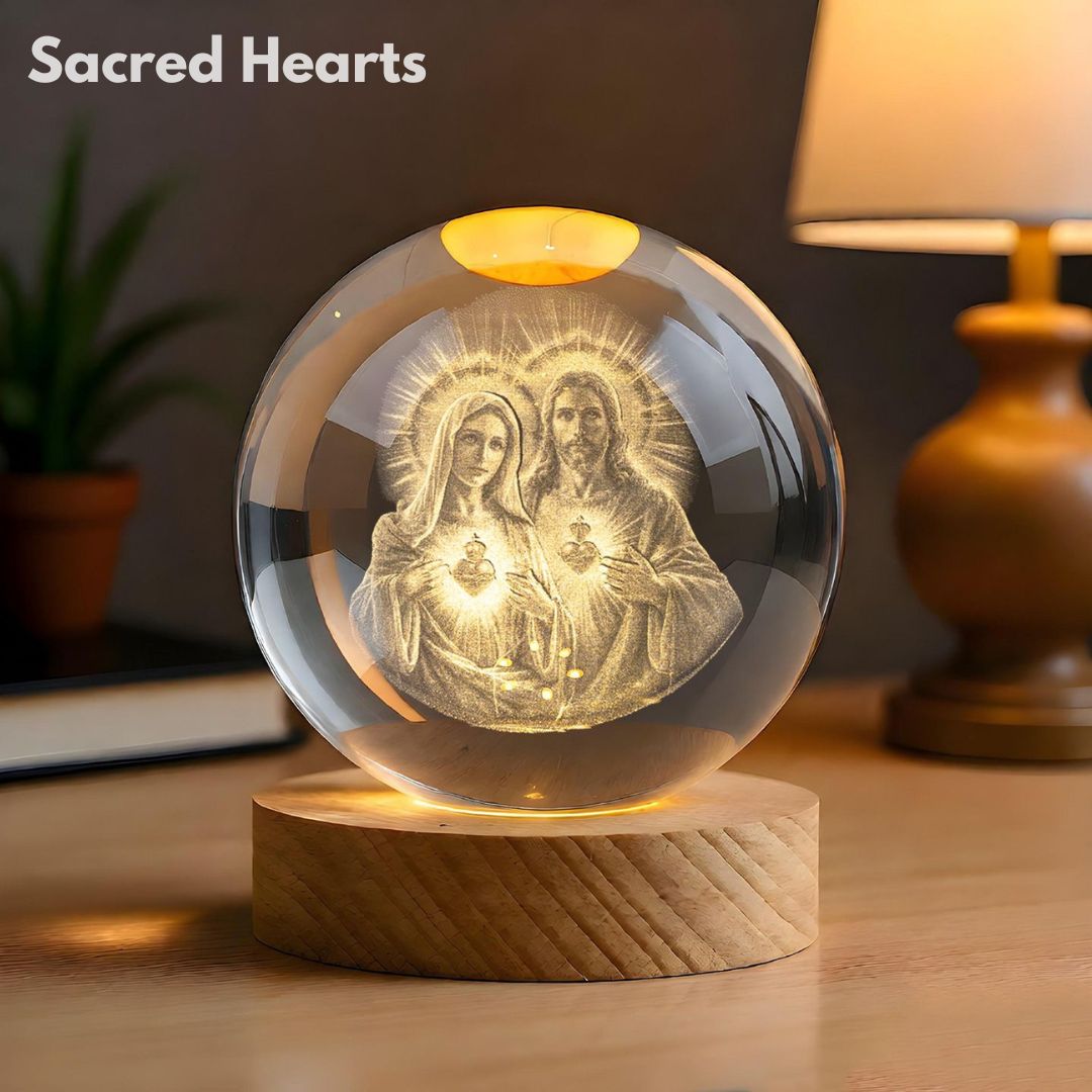 MercyLume™  3D Holy Crystal Orb