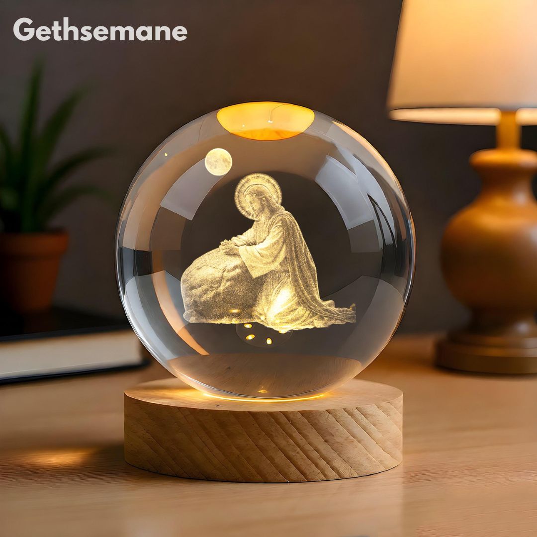 MercyLume™  3D Holy Crystal Orb