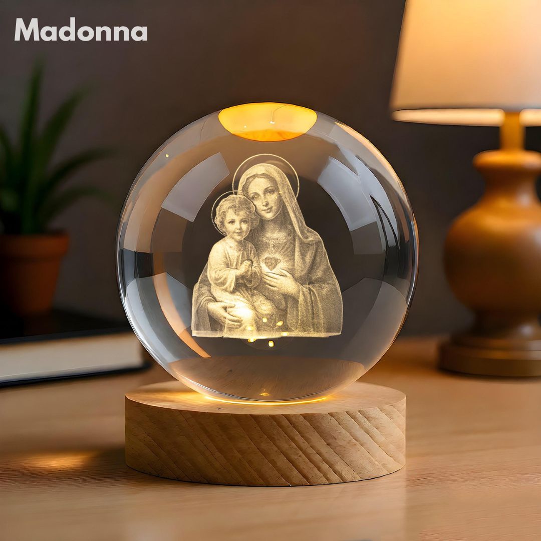 MercyLume™  3D Holy Crystal Orb