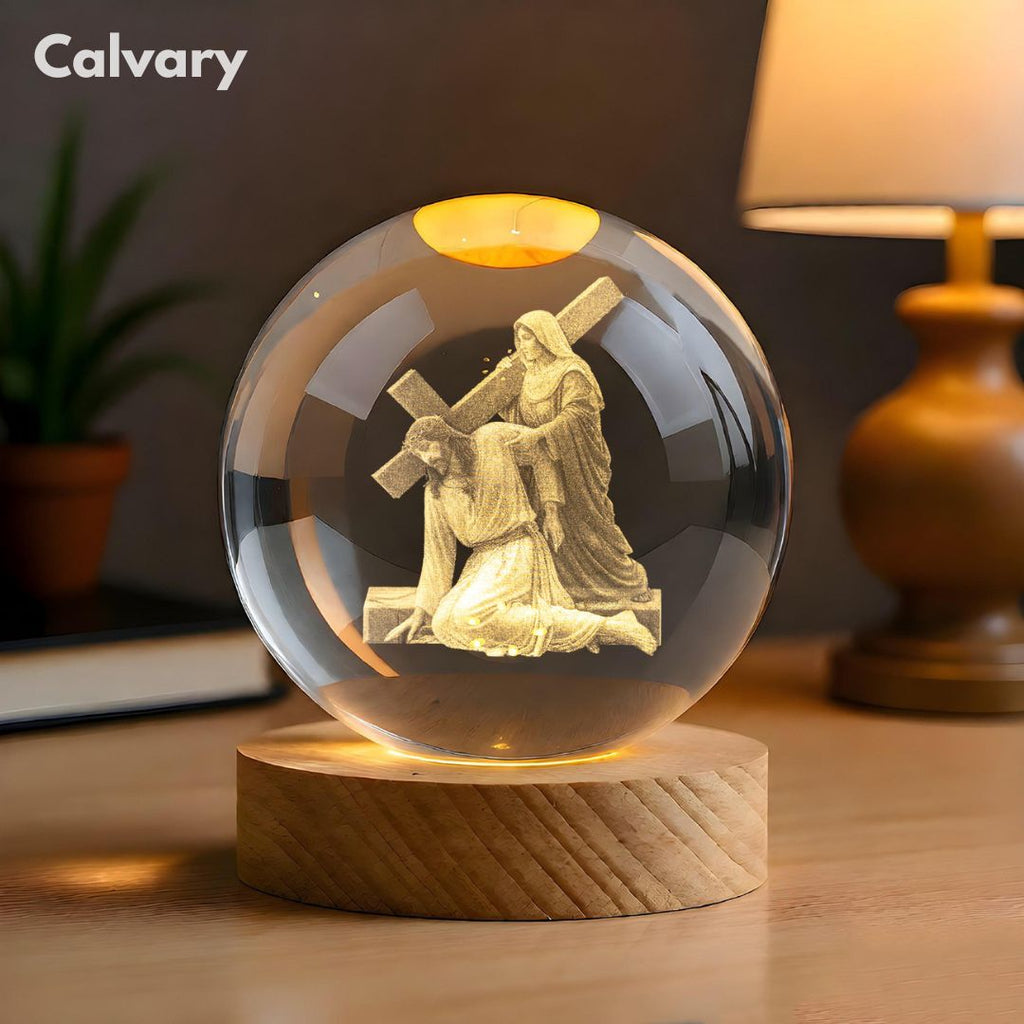 MercyLume™  3D Holy Crystal Orb